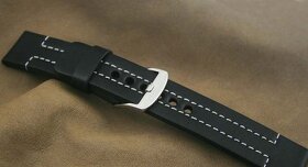 Kožený remienok č.62 k hodinkám - 5