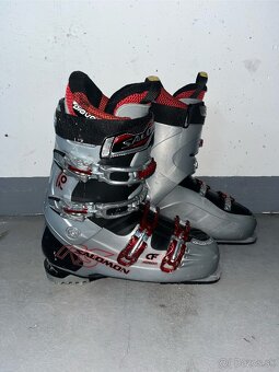 Pánske lyže, lyžiarky a paličky - 5