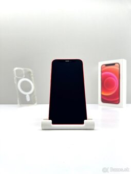 iPhone 12 MINI RED TOP STAV NOVÁ BATÉRIA 100% - 5