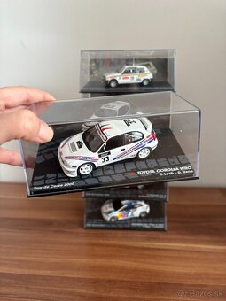 Rally modely v mierke 1:43 - zberateľské - 5