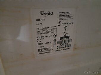 Chladnička s mrazničkou Whirlpool WBE 3411 - 5