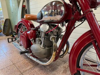 Veterán Jawa 500 OHC rv 1951 série II - 5