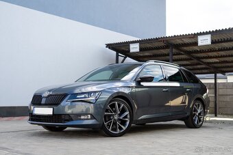 Škoda Superb Combi 4x4 Sportline 140 kW (190k) ako nová - 5