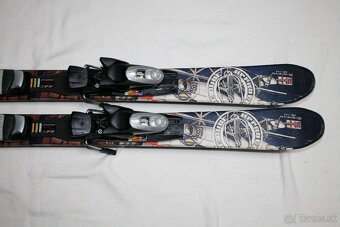 lyže 131 cm , hadia koža , freestyle - 5