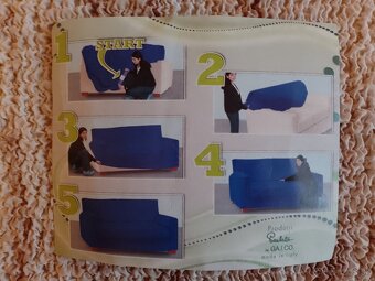 Vysokoelastický poťah na 2- kreslo nové - 5