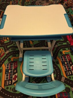 Rastuci pisaci stol so stolickou 2x - 5