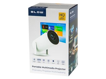 Prenosný HD projektor Android TV, BLOW 79-700# - 5