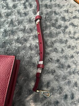 MICHAEL KORS burgundy bordo kabelka - do ruky i na rameno - 5