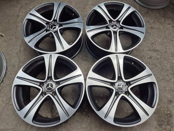 5x112 r17 ET40 x7,5J elektróny originál MERCEDES - 5