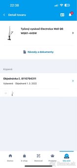 Tyčový vysávač Electrolux Well Q6 - 5