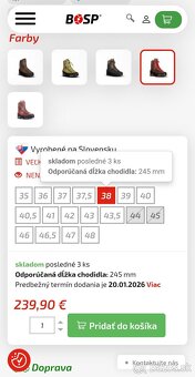 BOSP Ural pro grizzly 38 (25,5) - 5