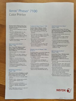 Tlačiareň Xerox Phaser 7100 - 5