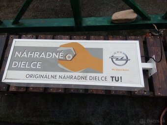 Reklamná tabula Opel. - 5