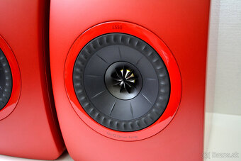 KEF LS50 Speakers Limited Edition Racing Red Speakers - 5
