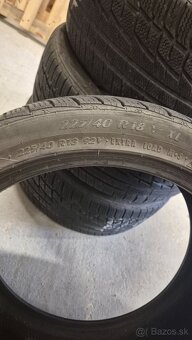 Predám zimné nízkoprofilové pneu Matador 225/40 R18 - 5