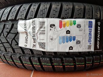 Predám nové zimné pneumatiky DUNLOP 205/60 R16 96H XL. - 5