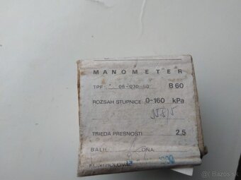 Manometer tl.paliva B60 - 5