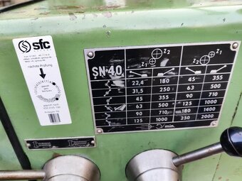 sústruh SN 40 B / 1500 Tos Trenčin - 5