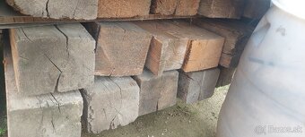 Staré hranoly 6m – vhodné ako stavebný materiál - 5
