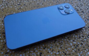 Predám Apple iPhone 12 Pro – 512 GB  Pacific Blue 100% Stav - 5