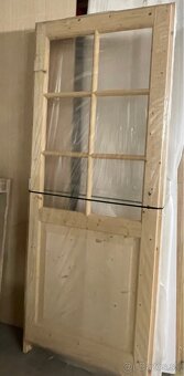 Dvere so zárubňou masív smrek - 5