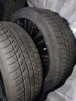 4ks alu disky orig. Škoda 5x112 R19 pneu 235/40 R19 6mm - 5