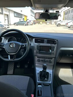 VW Golf 7 1,6 TDI 66kw, biela farba, manuál 5 r.v. 2014 - 5