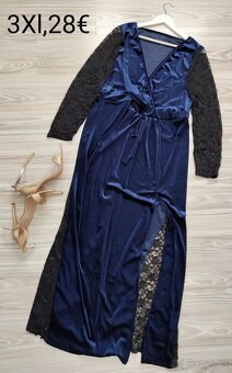 Nádherné spoločenské šaty od Xl - 5