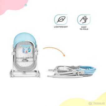 KINDERKRAFT Lehátko 5v1 Unimo Up Blue - 5