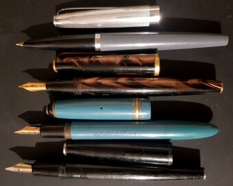 perá CENTROPEN, BARCLAY, Parker, Pelikán,.VERSATIL - 5