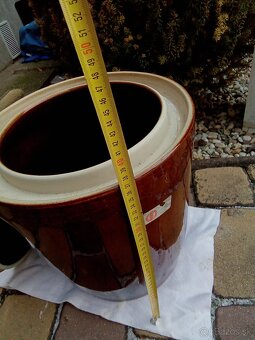 Predám keramický sudna kapustu. - 5