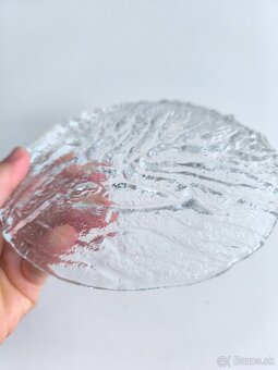 Kvalitná sklenenná tácka retro - 5