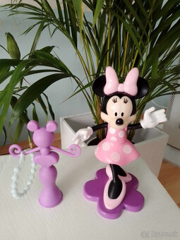 Set Minnie mouse-figúrka"gigantická",taška,pohár,doplnky - 5