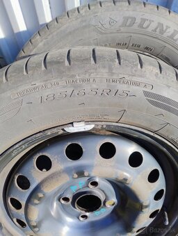 Predám sadu letných pneumatík 185/65R15 s diskami - 5