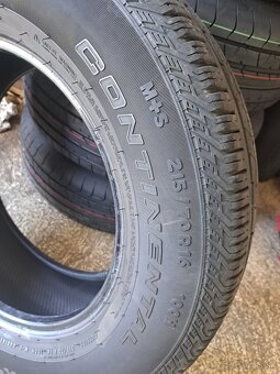 Predám letné pneumatiky Continentál 215x70x16 100H - 5