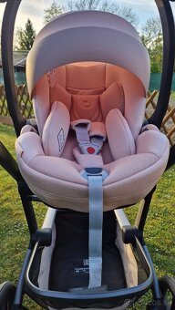 Vajicko pre babatka CYBEX Cloud T i-Size PLUS Peach Pink - 5