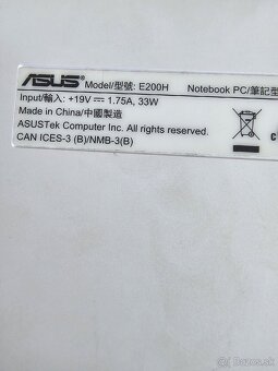 Asus E200h model bielé na náhradné diely - 5