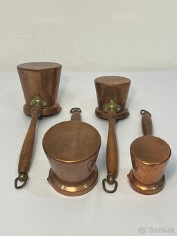Rôzne retro kuchynské potreby mosadz a medené - 5