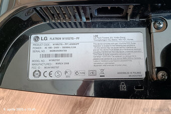 LG Flatron W1952TQ - 5