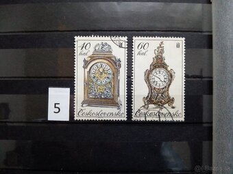 Poštové známky č.433 - ČESKOSLOVENSKO - 20 sérií - 5