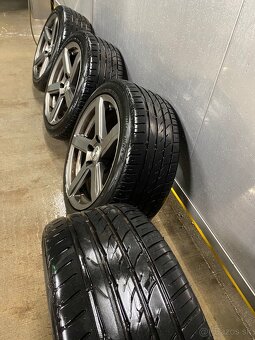 Predám hliníkové disky s pneumatikami DOTZ r17 - 5