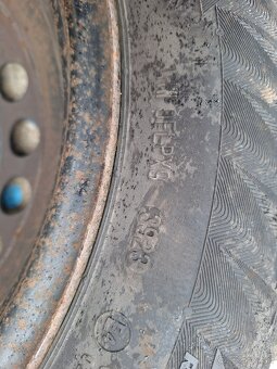 Zimné pneu/ na diskoch 195/65/15 - 5