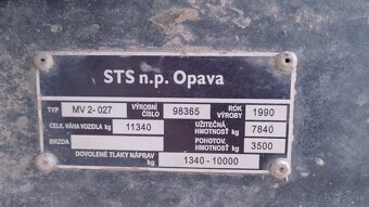 Vlečka 8t trojsklapač - 5