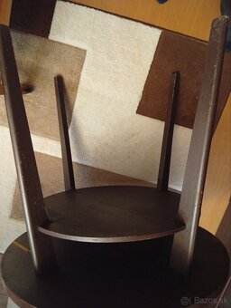 Nábytok retro - okrúhle stolíky a konferenčné stolíky. - 5