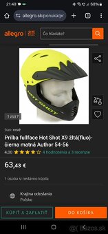 DH prilba na bicykel/malú motorku - 5