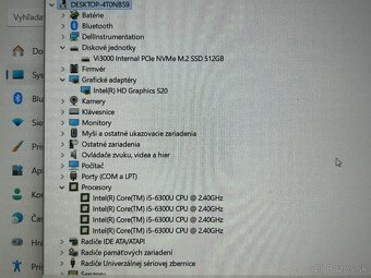 DELL LATITUDE 5480 - INTEL i5, 16GB RAM, 512GB SSD, INTEL HD - 5