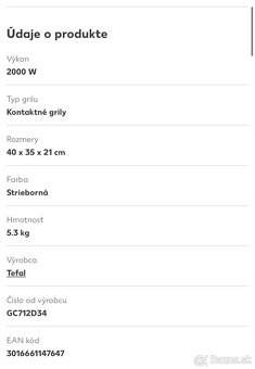 Tefal optigrill - 5