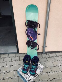 Snowboard Salomon+ boty Burton - 5