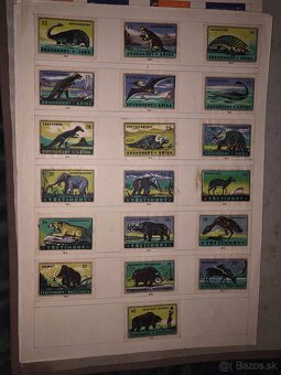 Staré zápalkové krabičky v albume - 5