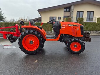 traktor KUBOTA A211N + Závažie a výorávač ČERT - 5